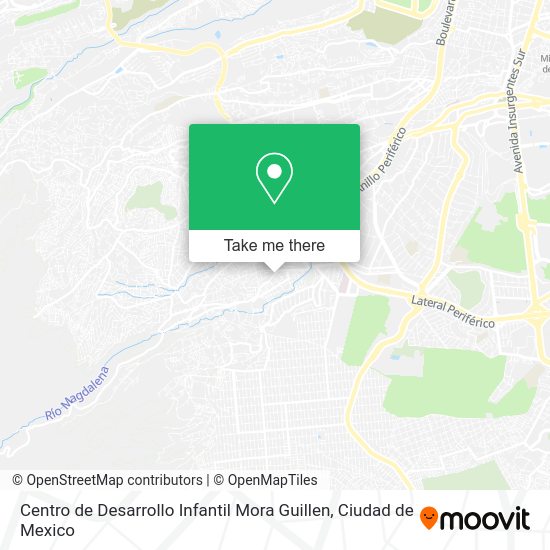 Centro de Desarrollo Infantil Mora Guillen map