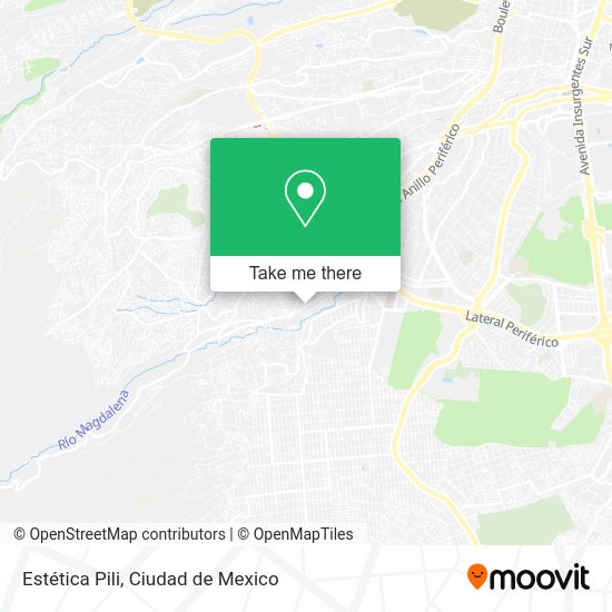 Estética Pili map