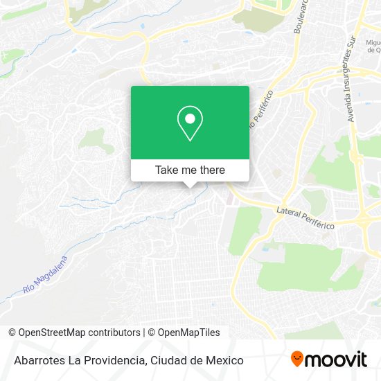 Abarrotes La Providencia map