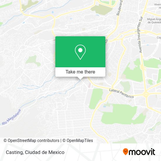 Mapa de Casting