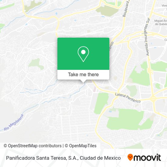 Panificadora Santa Teresa, S.A. map