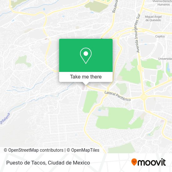 Puesto de Tacos map