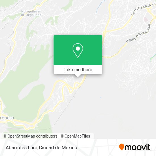 Abarrotes Luci map