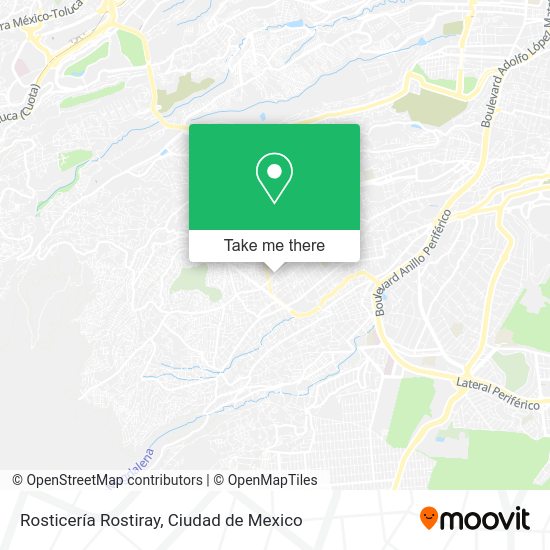 Rosticería Rostiray map