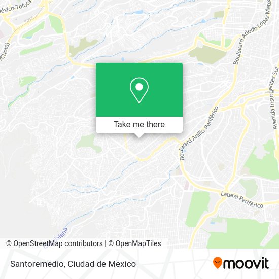 Mapa de Santoremedio