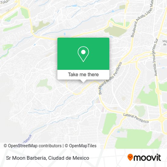 Sr Moon Barbería map