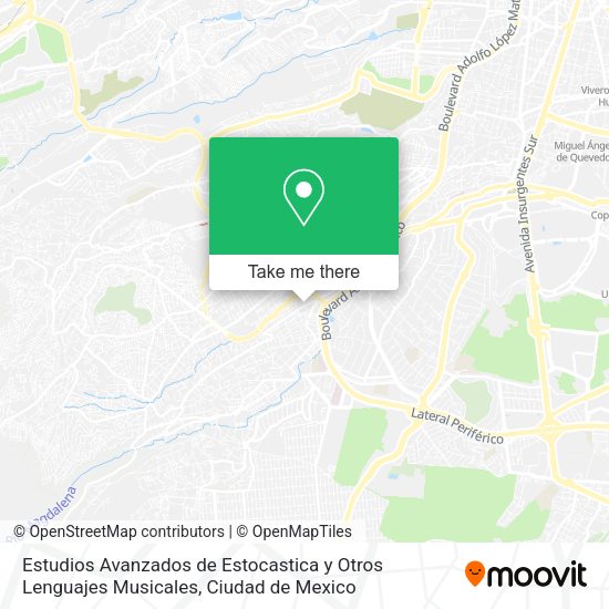 Estudios Avanzados de Estocastica y Otros Lenguajes Musicales map