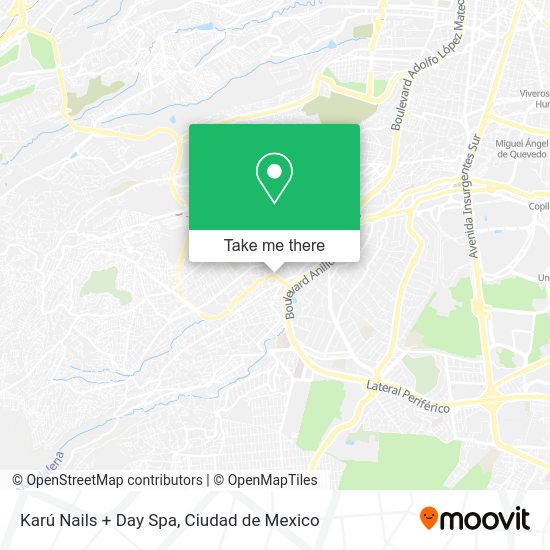 Karú Nails + Day Spa map