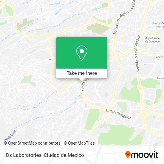 Ds Laboratories map