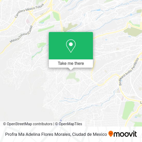 Mapa de Profra Ma Adelina Flores Morales