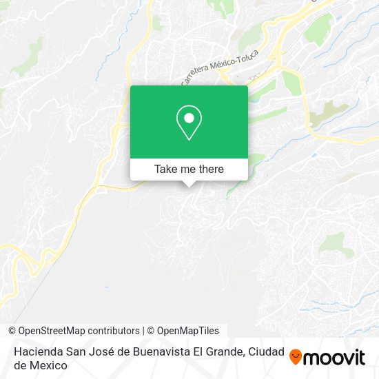 Hacienda San José de Buenavista El Grande map