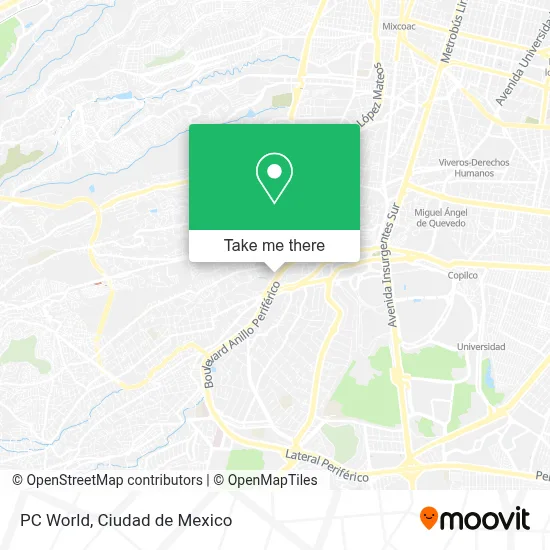 Pc World map