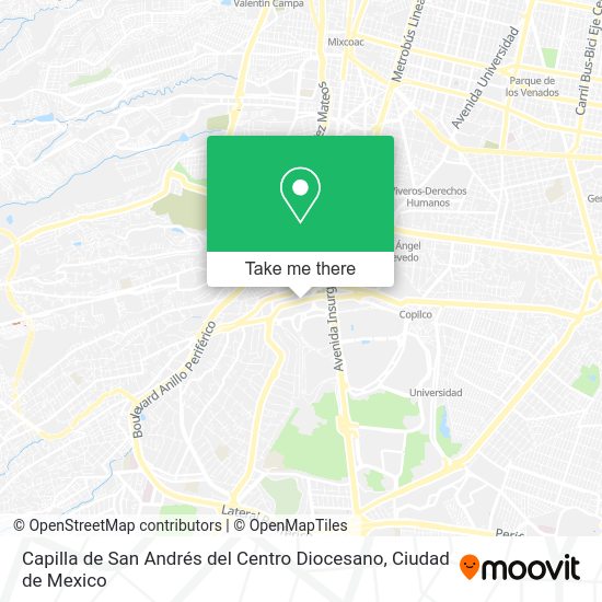 Capilla de San Andrés del Centro Diocesano map
