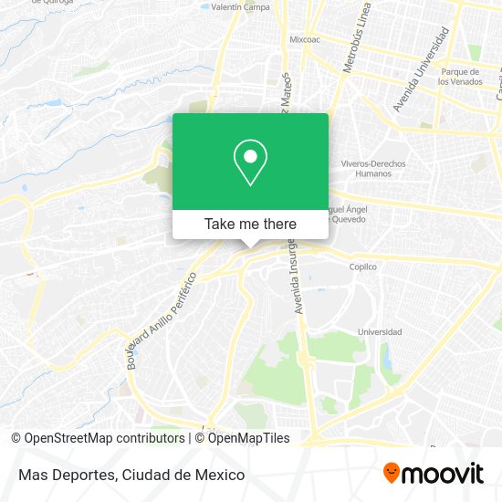 Mapa de Mas Deportes