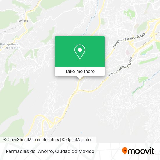Farmacias del Ahorro map