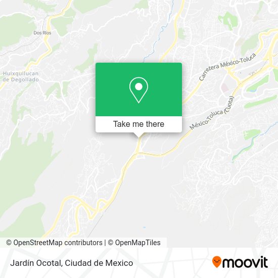 Jardín Ocotal map
