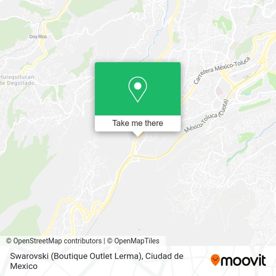 Mapa de Swarovski (Boutique Outlet Lerma)