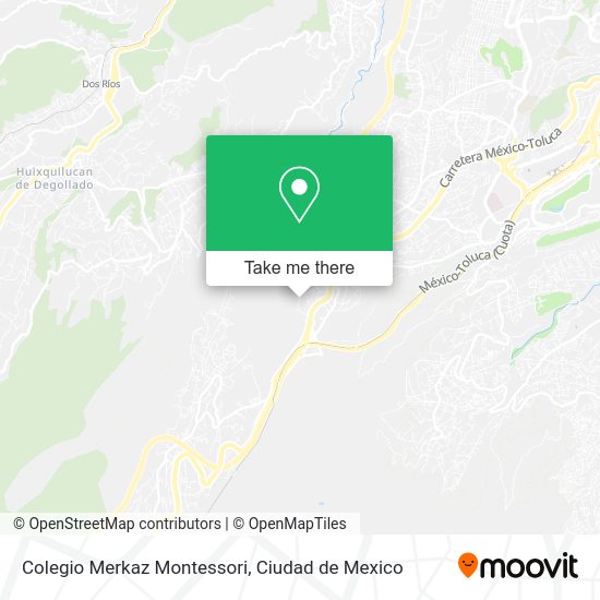 Mapa de Colegio Merkaz Montessori