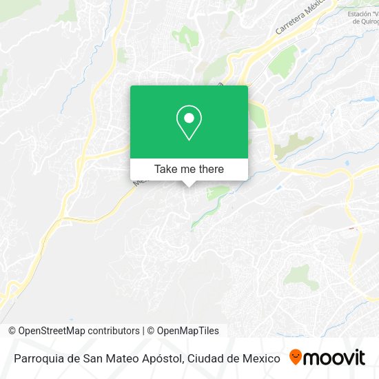 Parroquia de San Mateo Apóstol map