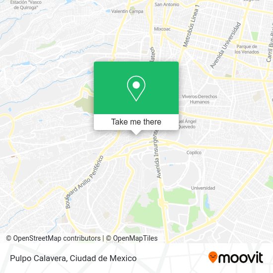 Pulpo Calavera map
