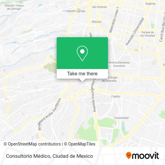 Consultorio Médico map