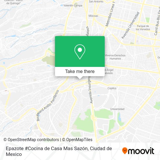 Mapa de Epazote #Cocina de Casa Mas Sazón