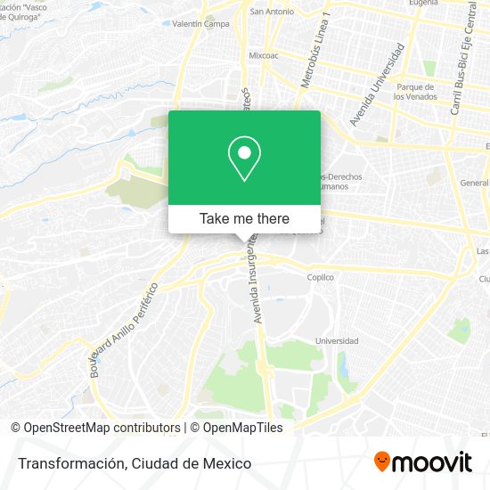 Transformación map
