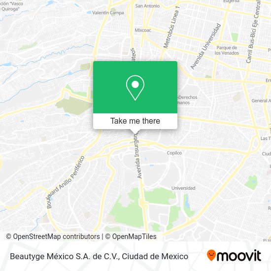 Beautyge México S.A. de C.V. map