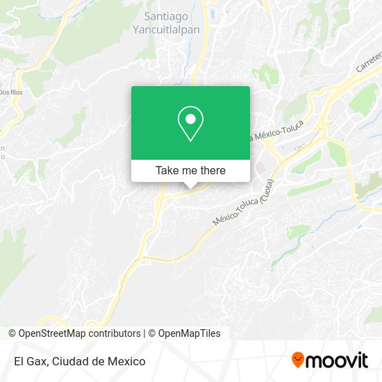 Mapa de El Gax