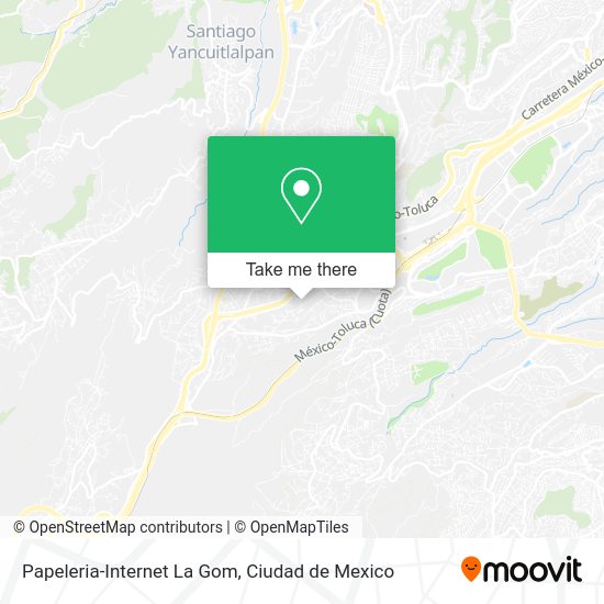 Mapa de Papeleria-Internet La Gom