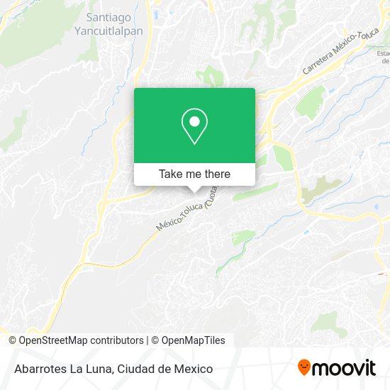 Abarrotes La Luna map