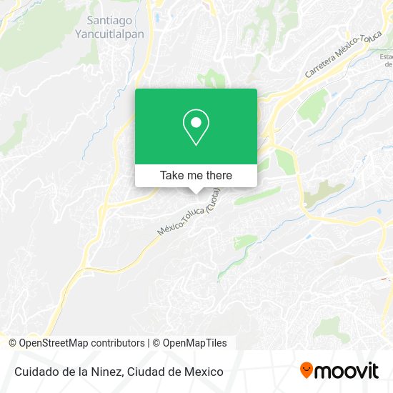 Cuidado de la Ninez map