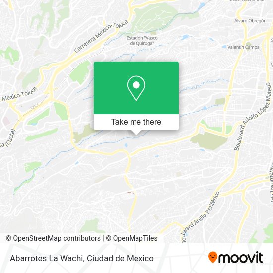 Abarrotes La Wachi map