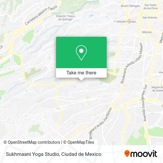 Sukhmaani Yoga Studio map