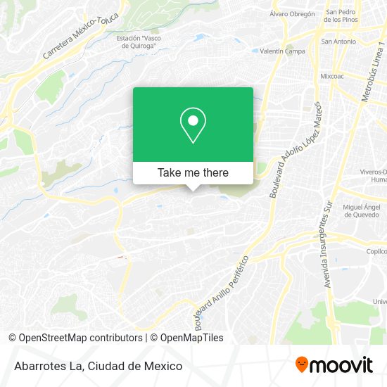 Mapa de Abarrotes La