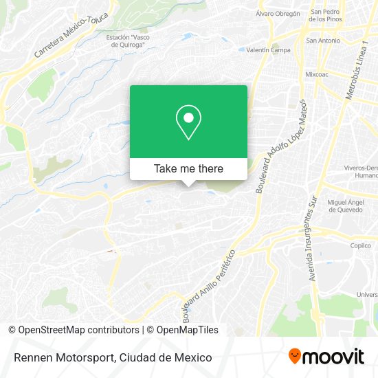 Rennen Motorsport map