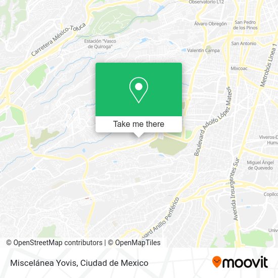 Mapa de Miscelánea Yovis