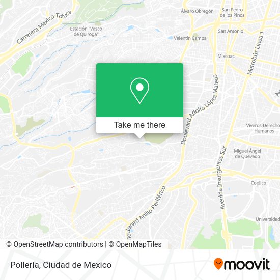 Mapa de Pollería