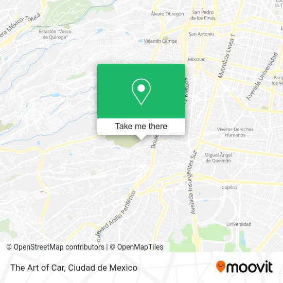 The Art of Car map
