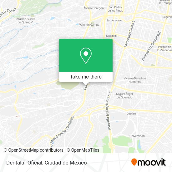 Mapa de Dentalar Oficial