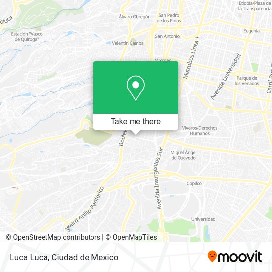 Mapa de Luca Luca
