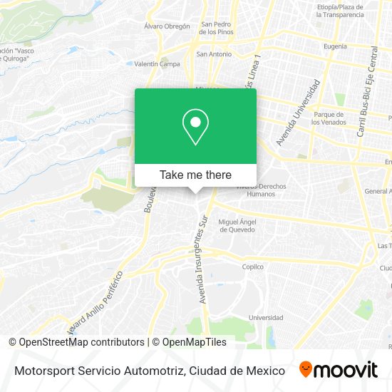 Motorsport Servicio Automotriz map