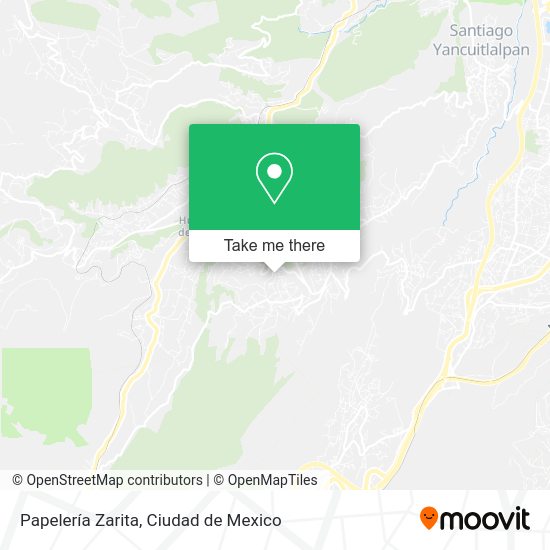 Mapa de Papelería Zarita