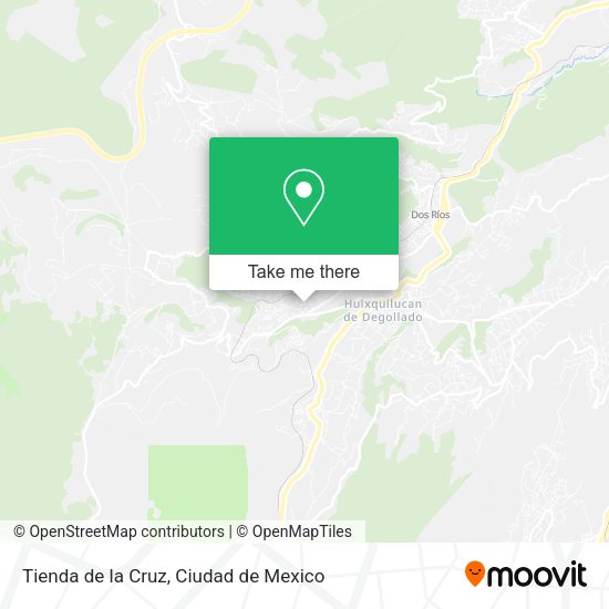 Mapa de Tienda de la Cruz