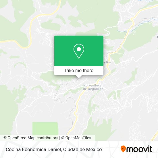 Cocina Economica Daniel map