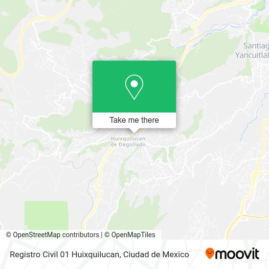 Registro Civil 01 Huixquilucan map