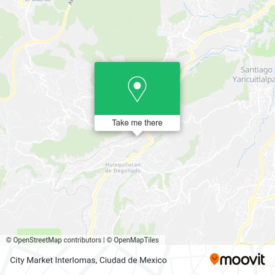 City Market Interlomas map