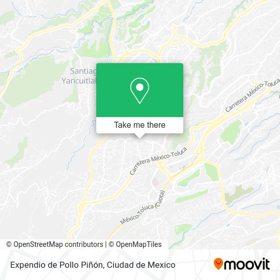 Expendio de Pollo Piñón map