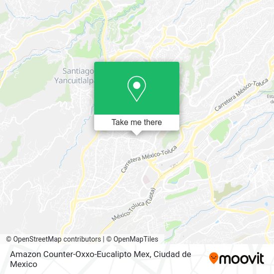 Mapa de Amazon Counter-Oxxo-Eucalipto Mex