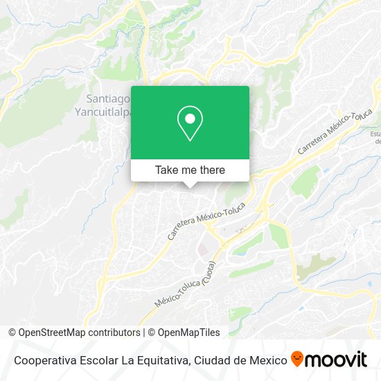 Mapa de Cooperativa Escolar La Equitativa